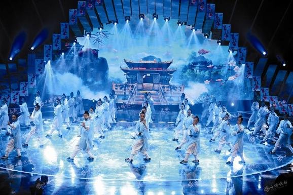 image shows people performing on wudang taoist music
