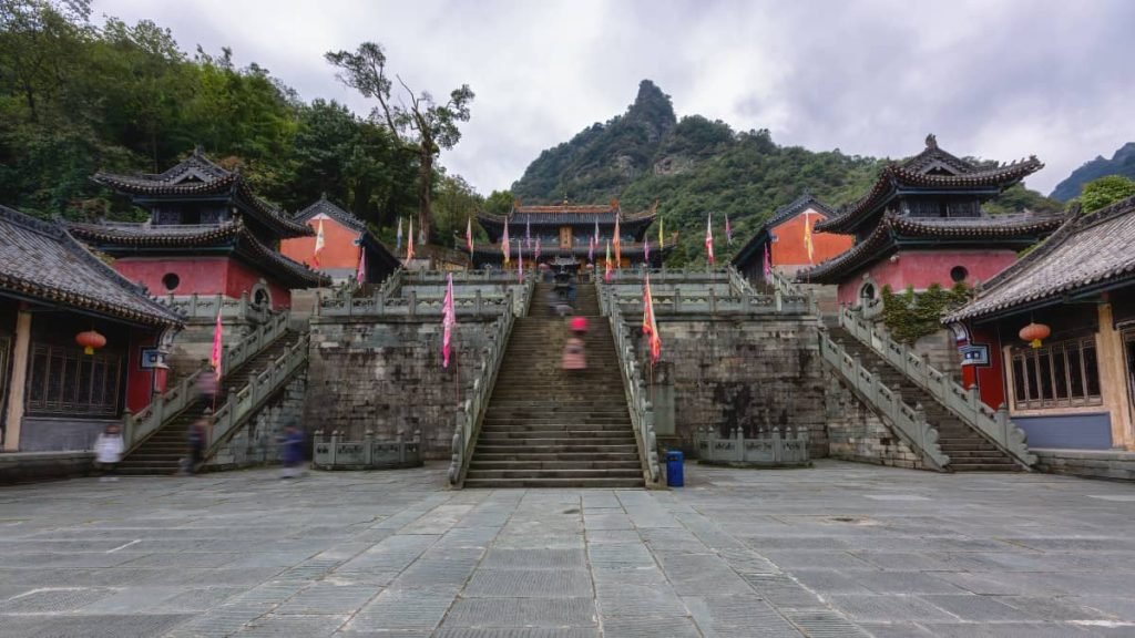 the image shows Qiongtai Temple China